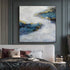 Misty Blue Painting